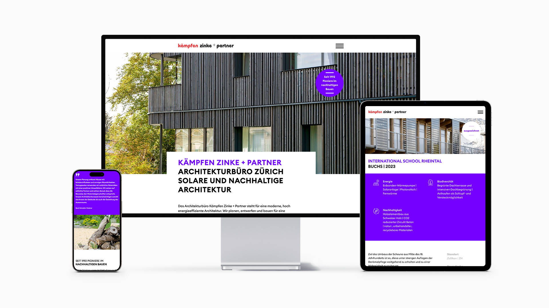 Kaempfen Zinke Partner Website